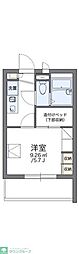 レオパレスN.O.C. 1Kの間取図画像