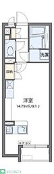 ミランダラウレア湘南 ワンルームの間取図画像