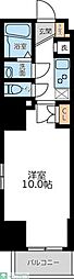 S-FORT小田原 1Kの間取図画像