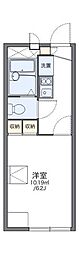 レオパレスサニーハイツ 1Kの間取図画像