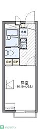 カメリア3 1Kの間取図画像