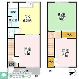 ファミールモリ 3DKの間取図画像