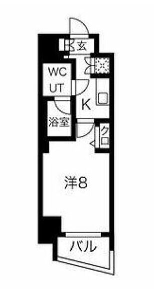 スパシエグランス学芸大学 303｜東京都世田谷区野沢３丁目(賃貸マンション1K・3階・25.77㎡)の写真 その2