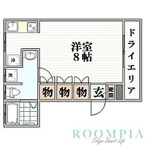 グランメゾン目黒本町 101 ｜ 東京都目黒区目黒本町６丁目11-6（賃貸マンション1K・1階・22.08㎡） その2