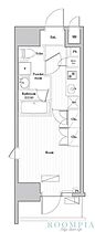 アークマーク大森町アジールコート 803 ｜ 東京都大田区大森西５丁目30-4（賃貸マンション1K・8階・25.17㎡） その2