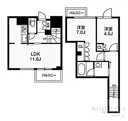 アーバンフラッツ目黒本町 2階