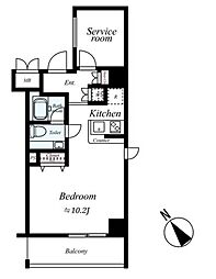 間取図画像 ワンルーム