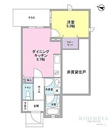 シュシュ都立大学 1階