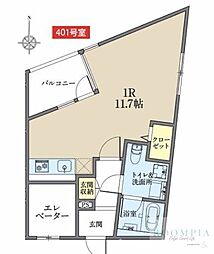 アズ大井町レジデンス 4階/401