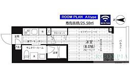 ステージファースト駒沢公園通り 1Kの間取図画像