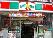 サンクス昭和女子大前店 823m