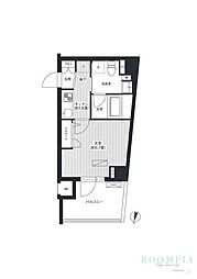 アヴニール元代々木 1Kの間取図画像