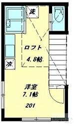 プレールオオサキ 2階