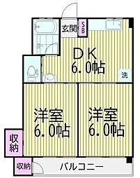 第2横溝コーポ 203 2階