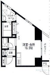 SKYPLAZA2 ワンルームの間取図画像