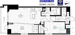 ステージグランデ用賀アジールコート 2LDKの間取図画像