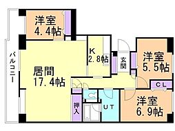 ラポールえるむの杜Ｂ 10階/-