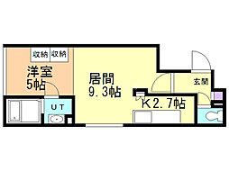 プレジール札幌 3階/306