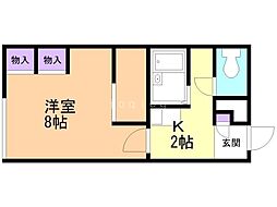 レオパレス北32 1階