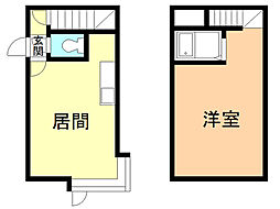 ステージ・N22 1LDKの間取図画像