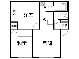 サン・グローリーN31 4LDKの間取図画像