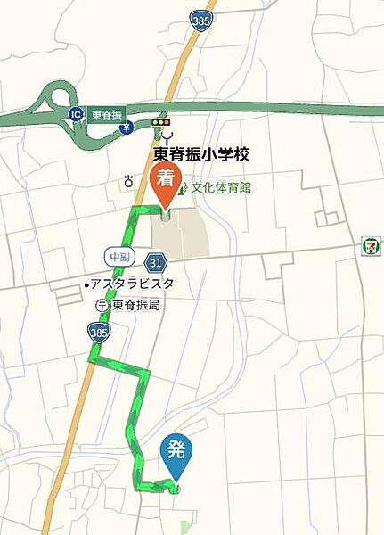 地図を拡大表示