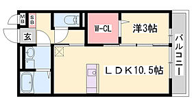 アバンセ121  ｜ 兵庫県姫路市飾磨区構2丁目（賃貸アパート1LDK・1階・37.53㎡） その2