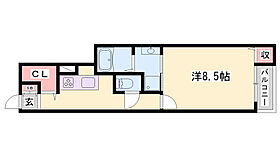 グランデフォルトーネB  ｜ 兵庫県姫路市勝原区山戸（賃貸アパート1K・1階・32.25㎡） その2