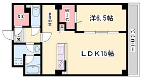 KS　Grand　River  ｜ 兵庫県姫路市忍町（賃貸マンション1LDK・4階・53.90㎡） その2