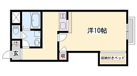 STAGE1  ｜ 兵庫県姫路市白国1丁目（賃貸アパート1K・2階・32.30㎡） その2