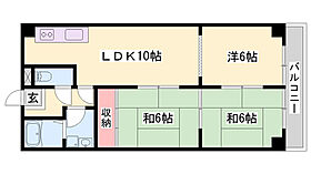 ダイヤモンドパレス  ｜ 兵庫県宍粟市山崎町庄能（賃貸マンション3LDK・2階・64.90㎡） その2