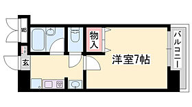 リバーパーク北条  ｜ 兵庫県姫路市三左衛門堀東の町（賃貸アパート1K・1階・20.88㎡） その2