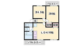 ガーデン北六甲  ｜ 兵庫県神戸市北区有野町唐櫃（賃貸マンション2LDK・2階・40.00㎡） その2