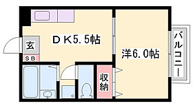 アプリコットＫ  ｜ 兵庫県姫路市北条梅原町（賃貸アパート1DK・2階・26.71㎡） その2