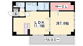 プリエール船場川  ｜ 兵庫県姫路市忍町（賃貸マンション1LDK・4階・45.00㎡） その2