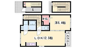 パジェール・ドゥ  ｜ 兵庫県姫路市苫編（賃貸アパート1LDK・3階・54.19㎡） その2