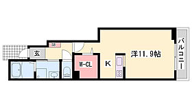 ドルチェIII  ｜ 兵庫県姫路市白浜町宇佐崎北1丁目（賃貸アパート1K・1階・32.94㎡） その2