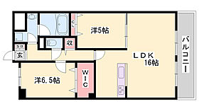 フランディルルミエ思案橋  ｜ 兵庫県姫路市飾磨区思案橋（賃貸マンション2LDK・3階・64.23㎡） その2