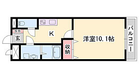 ELーNIDO　NODA  ｜ 兵庫県姫路市飾磨区野田町（賃貸マンション1K・3階・31.02㎡） その2