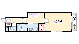 シャンブル大蔵前  ｜ 兵庫県姫路市塩町（賃貸マンション1K・4階・30.47㎡） その2