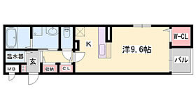 ブルーベル  ｜ 兵庫県姫路市市之郷（賃貸マンション1K・4階・34.02㎡） その2