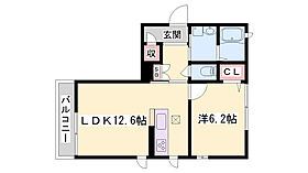 セントリビエ下滝野　C棟  ｜ 兵庫県加東市下滝野3丁目（賃貸アパート1LDK・3階・47.08㎡） その2