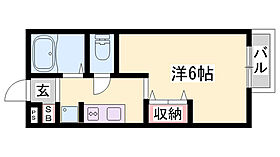 ｈｏ2  ｜ 兵庫県姫路市岡田（賃貸アパート1K・3階・18.63㎡） その2