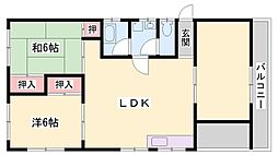 中村マンション 2階/-