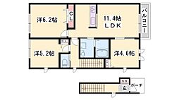 ヴィラーチェ砥堀A棟 2階