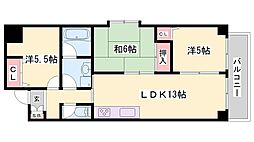 BLUE-S 3LDKの間取図画像