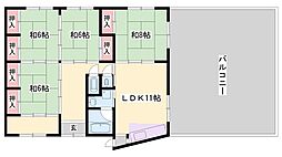 つるやビル2号館 4LDKの間取図画像