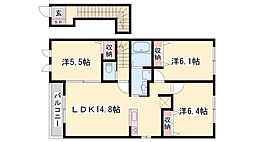 間取図画像 3LDK
