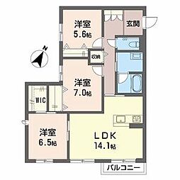 カーサグラスエステ 2階