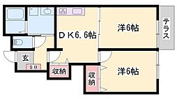 ヴィラ・ポポラーレI 1階/-